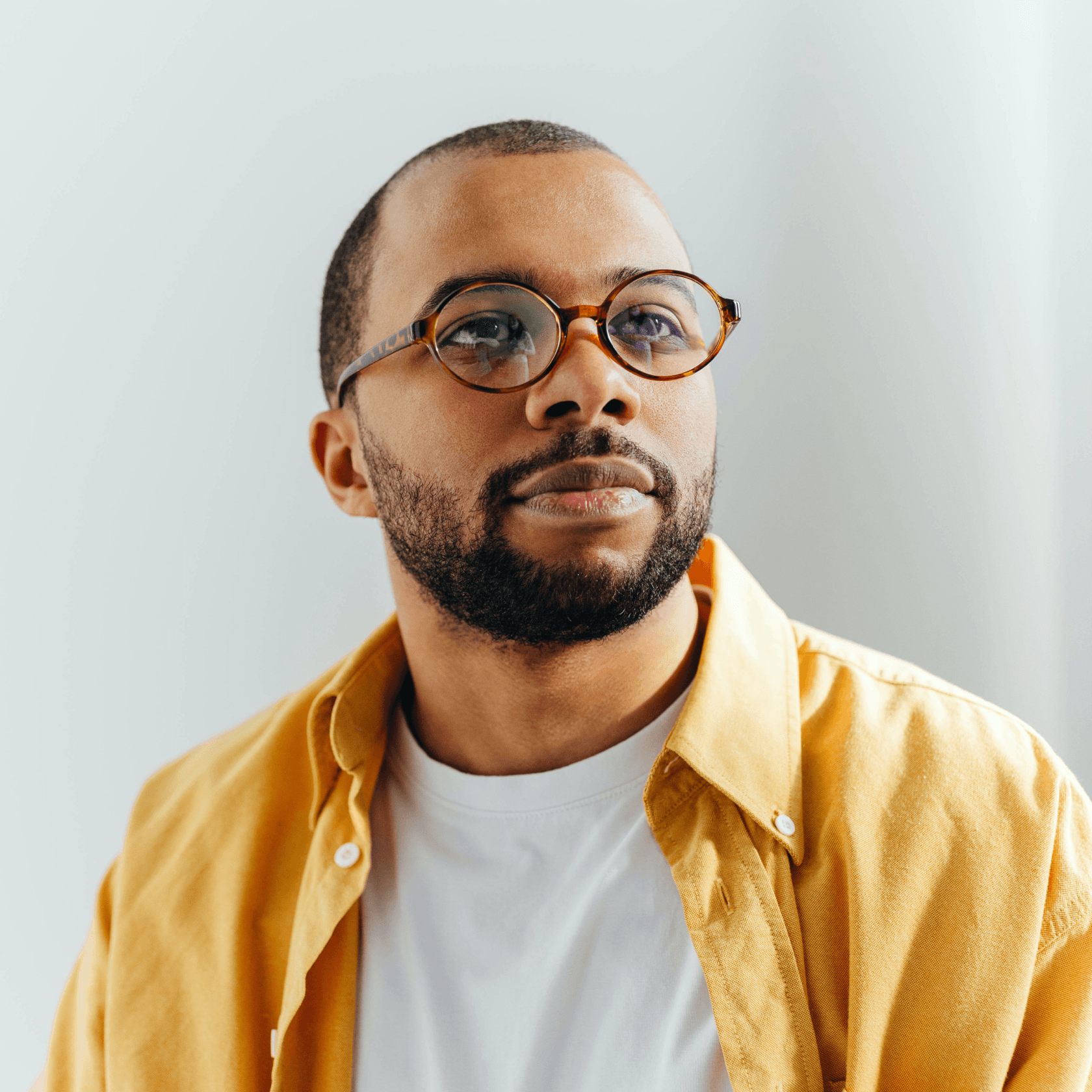 Patient smiling during discharge